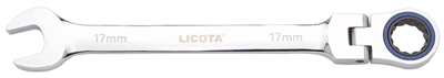Ключ комбинированный трещоточный гибкий 
72 зуба 8мм Licota ARW-12M08