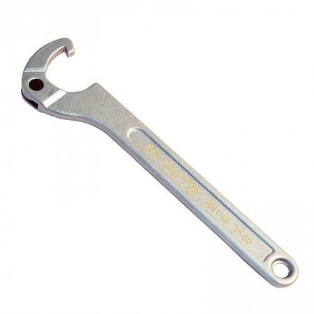 Ключ радиусный шарнирный 35-50 мм, для цилиндрического 
крепежа, KING TONY 3641-50