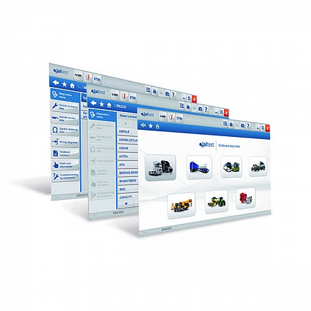 Программный модуль JALTEST SOFT для грузовиков, 
прицепов, автобусов и коммерческого транспорта