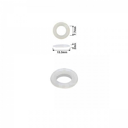 85-305 Фиксирующая шайба для нижнего уплотнительного 
кольца, 13,3х7,7х2 мм, 12 шт.