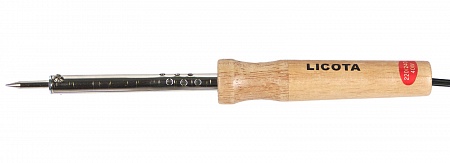 Паяльник с деревянной ручкой, 40 Вт, 220 В 
Licota AET-6006CD