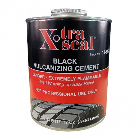 Клей черный для горячей вулканизации X-TRA 
SEAL 14-515, 1л.