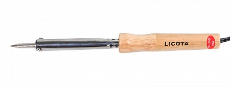 Паяльник с деревянной ручкой, 80 Вт, 220 В 
Licota AET-6006ED