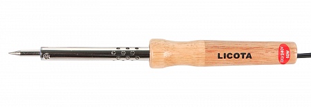 Паяльник с деревянной ручкой, 60 Вт, 220 В 
Licota AET-6006DD