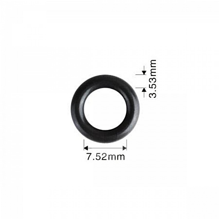G1558 Уплотнительное кольцо форсунки верхнее, 
7,8х1,9 мм., 12 шт.
