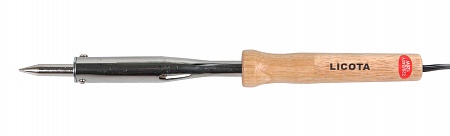 Паяльник с деревянной ручкой, 120 Вт, 220 В 
Licota AET-6006GD